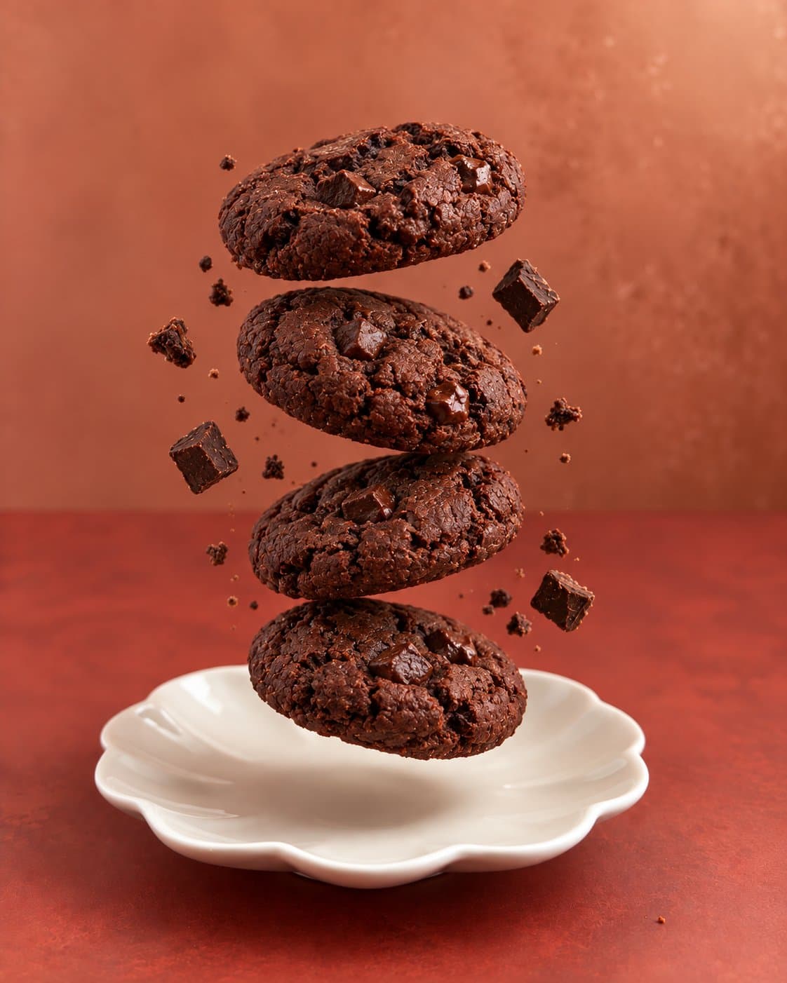 Double Chocolate — Crisp on the outside, soft on the inside.