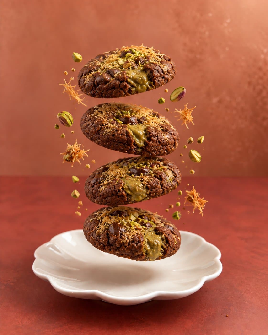Pistachio Kunafa — Buttery · nutty · crispy